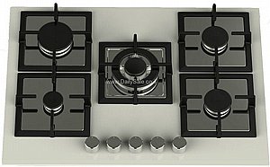 כיריים גז זכוכית לקאזה דגם LC70GW לבן כיריים גז זכוכית לקאזה דגם LC70GW לבן