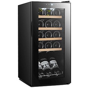 מקרר יין לנדרס דגם 15 JC43 בקבוק מדפי עץ מקרר יין לנדרס דגם 15 JC43 בקבוק מדפי עץ