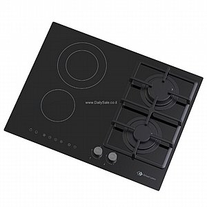 כיריים גז משולב קרמי 70 ס"מ שאוב לורנץ דגם V735 כיריים גז משולב קרמי 70 ס"מ שאוב לורנץ דגם V735