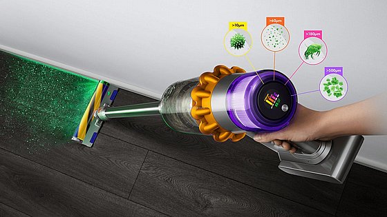 ���� ��� ������ ������ ��� Dyson V15 DETECT ABSOLUTE NEW SV47 (����� ����)