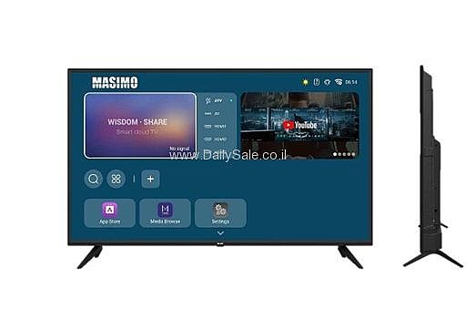 טלוויזיה ''LED 4K 60 מאסימו דגם 60SM | מסכי טלויזיה | דיילי סייל
