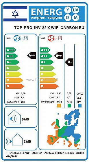 ���� ���� �������� ������ TOP PRO INV 22X WIFI CARBON EU