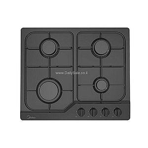 כיריים 4 להבות גז מידאה דגם 60SJ401 שחור כיריים 4 להבות גז מידאה דגם 60SJ401 שחור