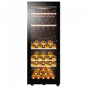 מקרר יין 79 בקבוקים האייר דגם HWS79GDG שחור מקרר יין 79 בקבוקים האייר דגם HWS79GDG שחור