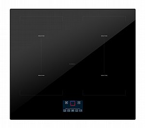 כיריים אינדוקציה 60 ס"מ בלרס דגם BL604IND שחור תלת פאזי כיריים אינדוקציה 60 ס"מ בלרס דגם BL604IND שחור תלת פאזי
