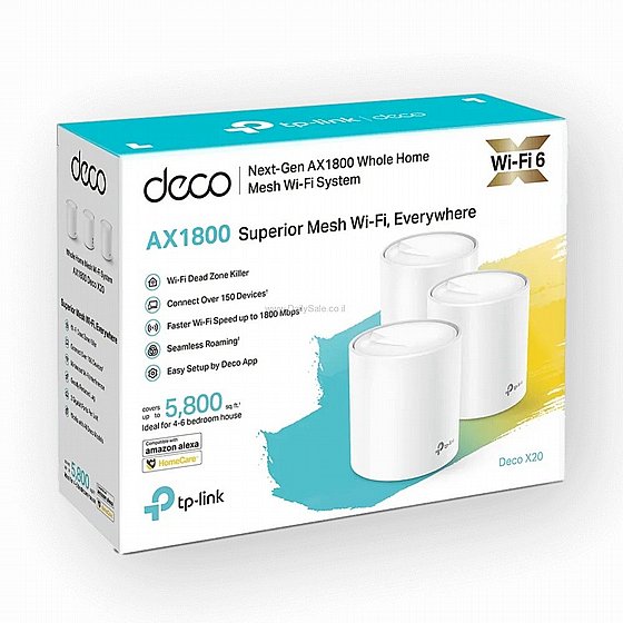 ����� ���� �������� ��� DECO X20 AX1800 MESH 1900 (3 ��)