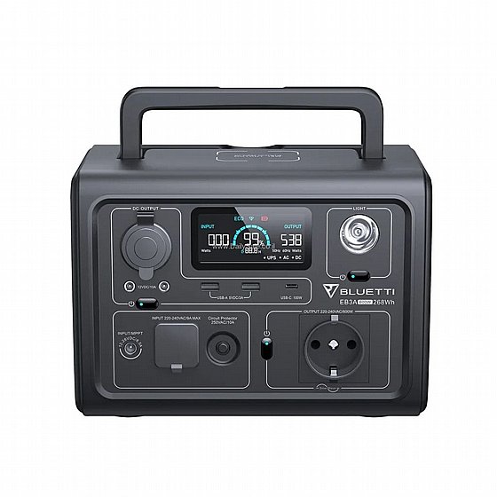 ���� ��� ����� BLUETTI EB3A 600W 268Wh