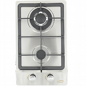 כיריים גז דומינו 29 ס"מ שף דגם GB3005SS נירוסטה כיריים גז דומינו 29 ס"מ שף דגם GB3005SS נירוסטה