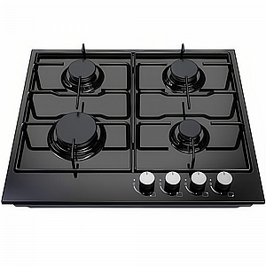 כיריים גז 60 ס"מ נורמנדה דגם ND-6400 לבן כיריים גז 60 ס"מ נורמנדה דגם ND-6400 לבן