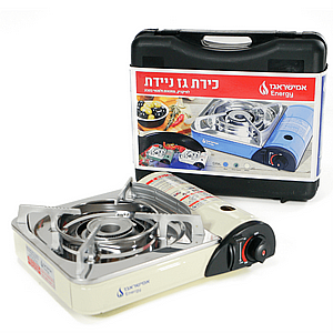 כירת גז ניידת קרם + 8 מכלי גז חד פעמי אמישראגז כירת גז ניידת קרם + 8 מכלי גז חד פעמי אמישראגז