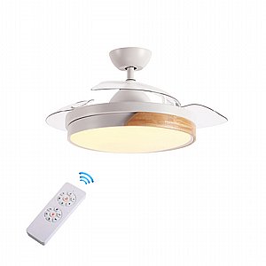 מאוורר תקרה טאיו דגם GALENA להבים נסתרים +שלט מאוורר תקרה טאיו דגם GALENA להבים נסתרים +שלט